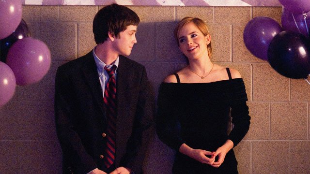 Charlie and Sam's romantic moment